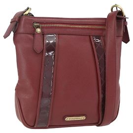 Borsa a Spalla Vintage Burberry in Pelle