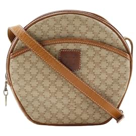 Sac à épaule vintage beige Celine - Céline
