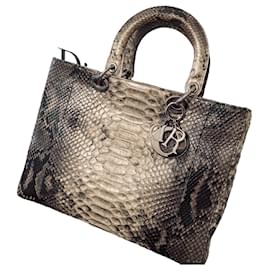 Lady Dior Grand Modell Python Vintage 2010
