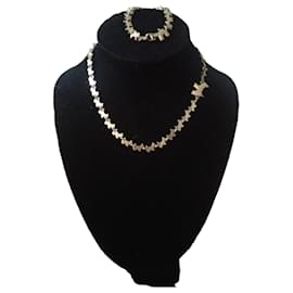 Autre Marque Agatha Set Collana e Bracciale Cane Westie Oro