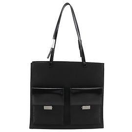 Gucci GG Canvas schwarze Tragetasche