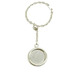 Hermès 1985s Silver Saddle Nail Sterling Silver Key Holder