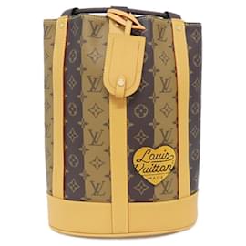 Borsa a spalla Randonne Monogram Stripe di Louis Vuitton