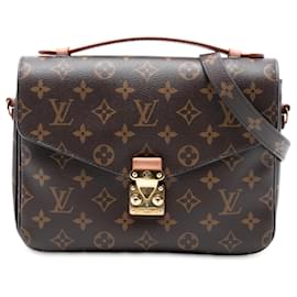 Louis Vuitton Braune Monogram Pochette Metis