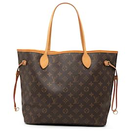 Louis Vuitton Borsa Neverfull MM Monogram Marrone