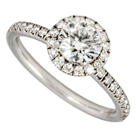 Anello in diamante micro pavé Harry Winston