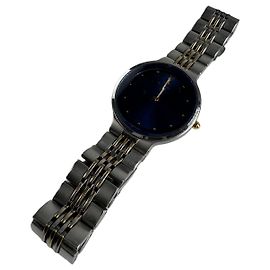 Orologio al quarzo bicolore vintage Yves Saint Laurent