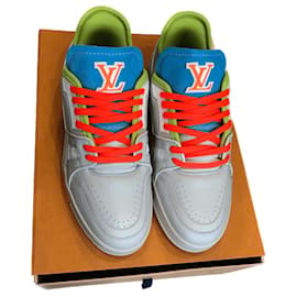 LOUIS VUITTON Tênis de Edição Especial Upcycled Virgil Abloh