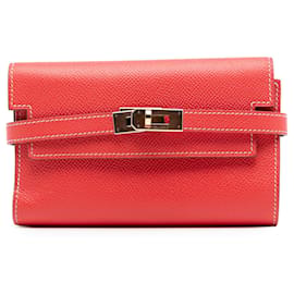 Cartera Depliante Kelly de Epsom de Hermès