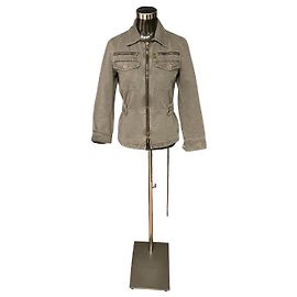Dolce & Gabbana Damen Jacke Graue Jeans Jacke Gr. 40