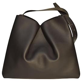 Borsa a tracolla e spalla Bloom Large in pelle di vitello nera di Rag & Bone per donna