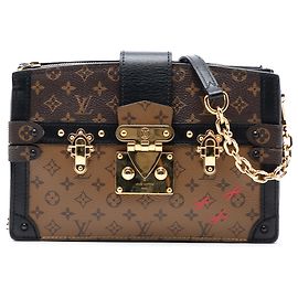 Clutch Trunk Monogramma Inverso Marrone Louis Vuitton