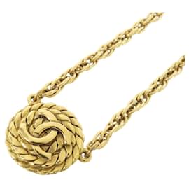 Collana Chanel Dorata con Pendente