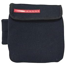 Borsa a tracolla Prada MV563 in nylon nero