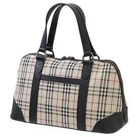 Borsa in tela Nova Check di Burberry