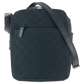Borsa a Spalla in Tela GG Gucci in Pelle