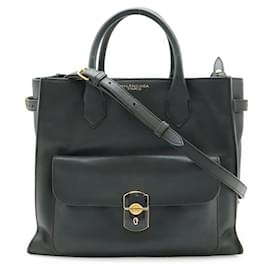 Borsa a mano pomeridiana in pelle Padlock di Balenciaga