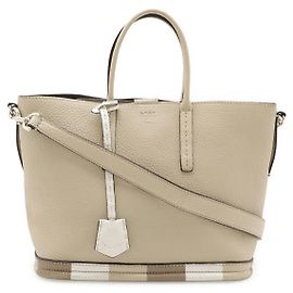 Fendi Leder Selleria Handtasche