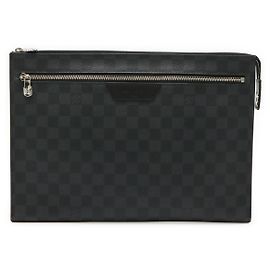 Clutch 24H Damier Graphite Louis Vuitton