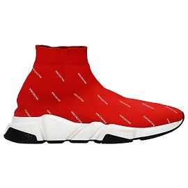 Baskets Speed Balenciaga en polyester rouge