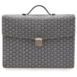 Borsa da lavoro Goyard in PVC e pelle