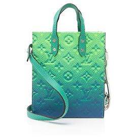 Borsa a Spalla Petit Sac Plat Taurillon Illusion Louis Vuitton x Virgil Abloh