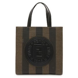 Fendi Pequin 3WAY Handbag Backpack PVC Leather