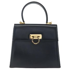 Borsa a mano convertibile in pelle mini Gancini di Salvatore Ferragamo