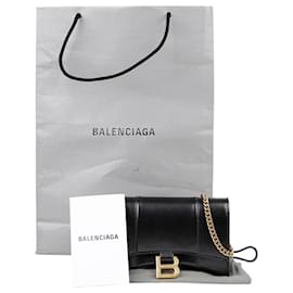 Borsa a tracolla con catena Hourglass - Balenciaga