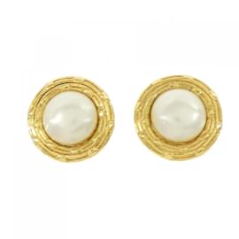Orecchini a clip bianchi Chanel