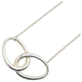 Tiffany & Co Collana in argento sterling Double Loop Elsa Peretti di Tiffany