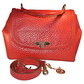 Borsa a mano DKNY in pelle rossa - Dkny