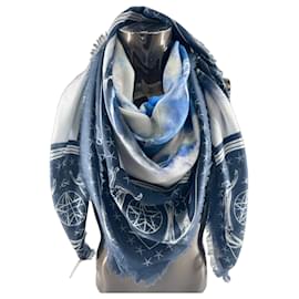 Sciarpa in cashmere 100% Burberry – Stampa Sirena e Miti del Mare
