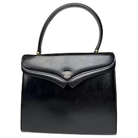 Borsa in pelle vintage Givenchy nera