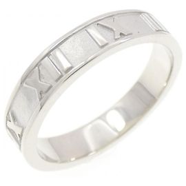 Tiffany & Co Tiffany Atlas Bandring aus 18K Weißgold