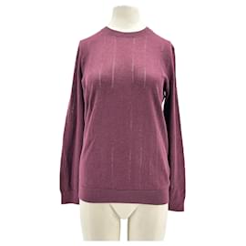 Bordeauxfarbener Wollpullover - Apc