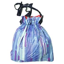 Borsa a spalla reversibile in cotone batik africano MANDRAKE - Autre Marque