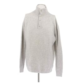 American Vintage Wollmischung Pullover Grau Hoher Kragen M