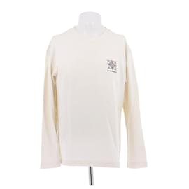 T-shirt à manches longues crème NNO7 coton - Autre Marque