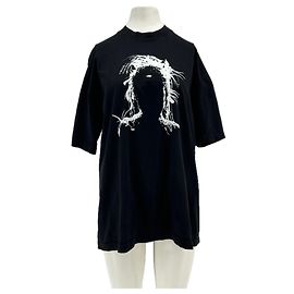 Autre Marque Camiseta negra de algodón LA APPAREL