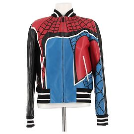 Valentino Garavani Leder Bomber 'Spider-man'