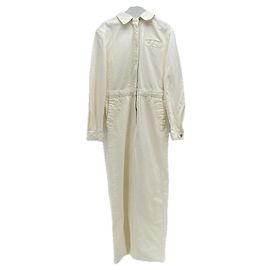 Autre Marque LOULOU STUDIO Denim-Overall Weiß