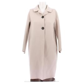 Max Mara Wollmantel Beige