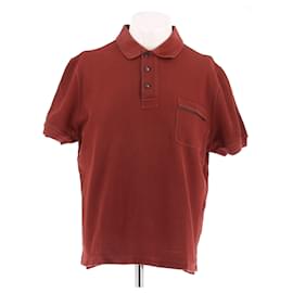 Polo Berluti in cotone rosso