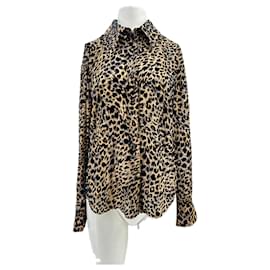 Chemise en soie léopard - Autre Marque
