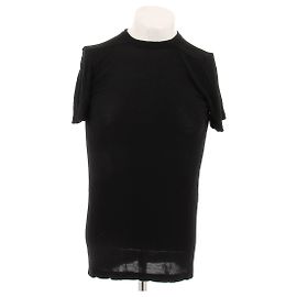Rick Owens T-Shirt aus schwarzer Viskose