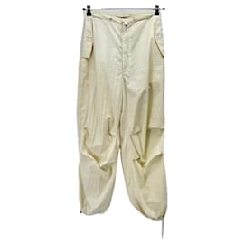 Pantalones DION LEE color blanco roto de algodón - Autre Marque