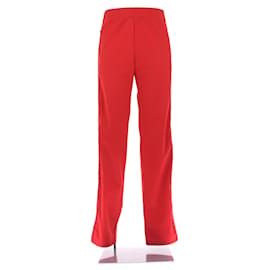 Pantaloni dritti rossi Givenchy