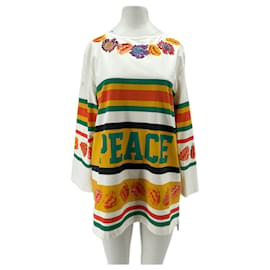 Paul Smith Peace T-Shirt Weiß Baumwolle