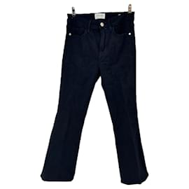 Jeans Frame Denim negros de algodón talla 27